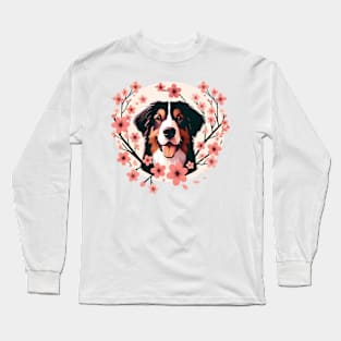 Berger Picard Enjoys Spring Amid Cherry Blossoms Beauty Long Sleeve T-Shirt